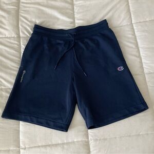 Champion Navy Blue Men's Athletic Drawstring Shorts